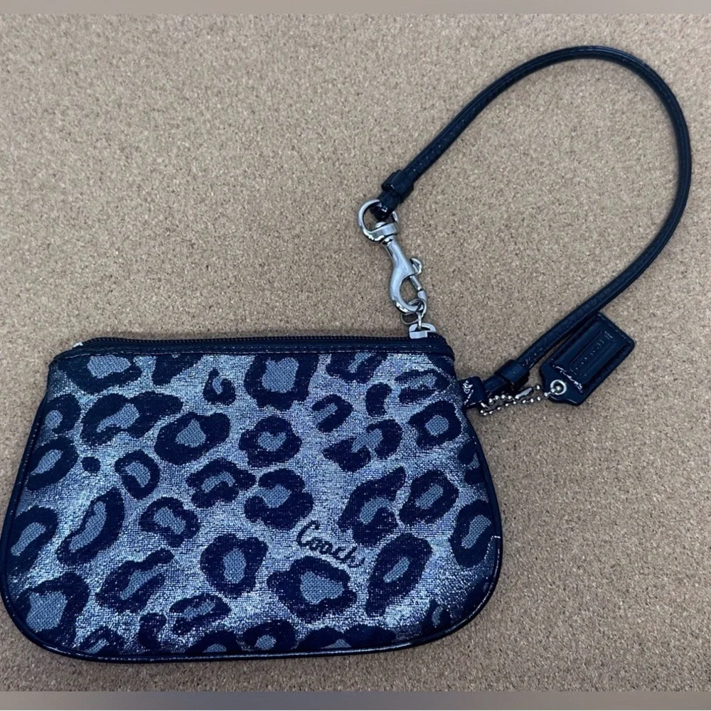 Coach wristlet crafted